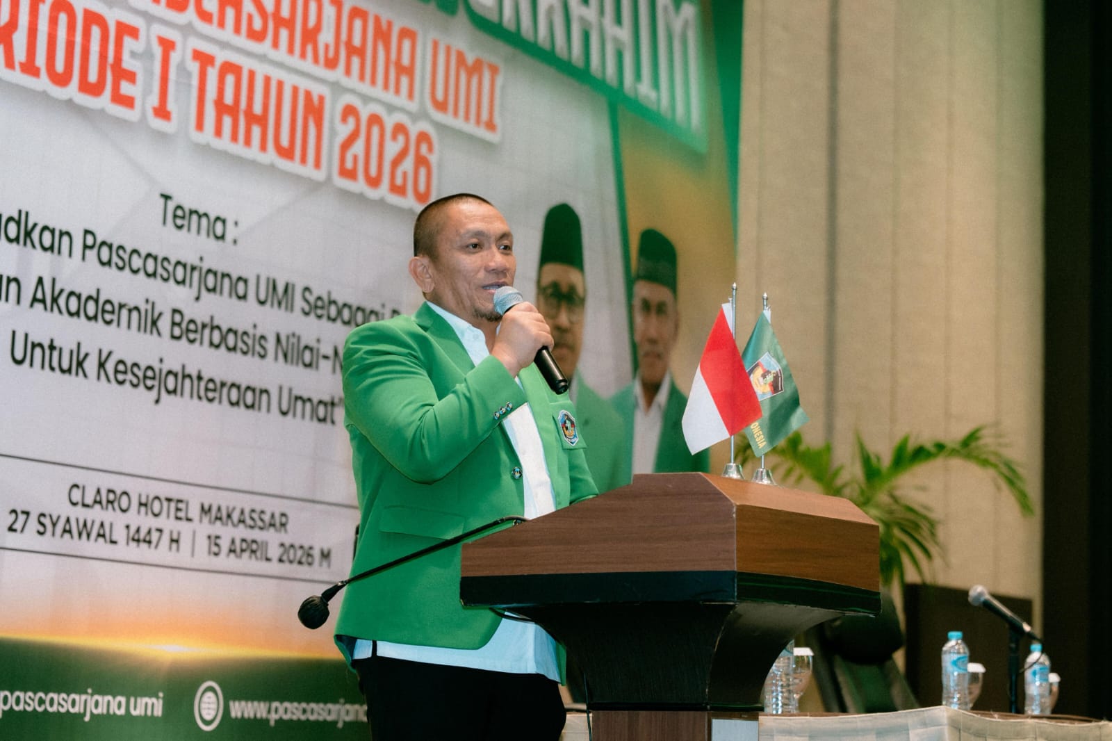 Dihadapan Calon Wisudawan Doktor UMI, Bupati Irwan Ungkap Inspirasi Program Beasiswa di Lutim