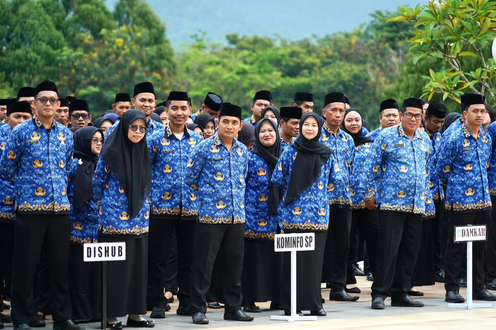 Upacara HKN, Sekda Lutim Tegaskan Pelayanan Publik Harus Tetap Optimal Meski WFH