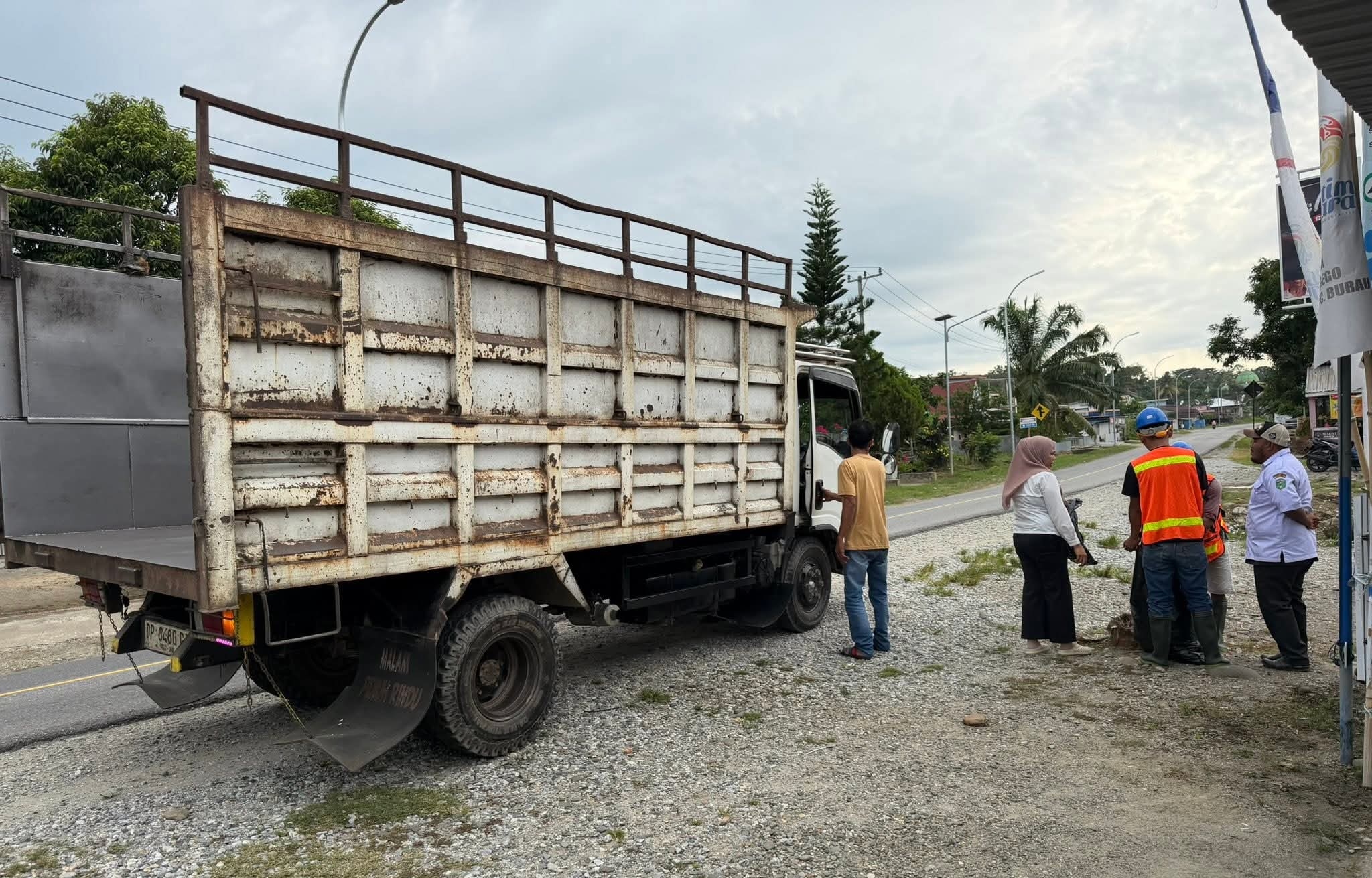 Kolaborasi Kecamatan, Pemdes dan Swasta, Siapkan Mobil Truk Khusus Angkut Sampah di Lagego