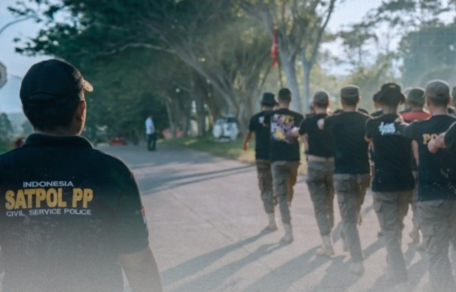 Jelang HUT Satpol PP, Satpol PP Lutim Matangkan Latihan Defile Tingkat Provinsi