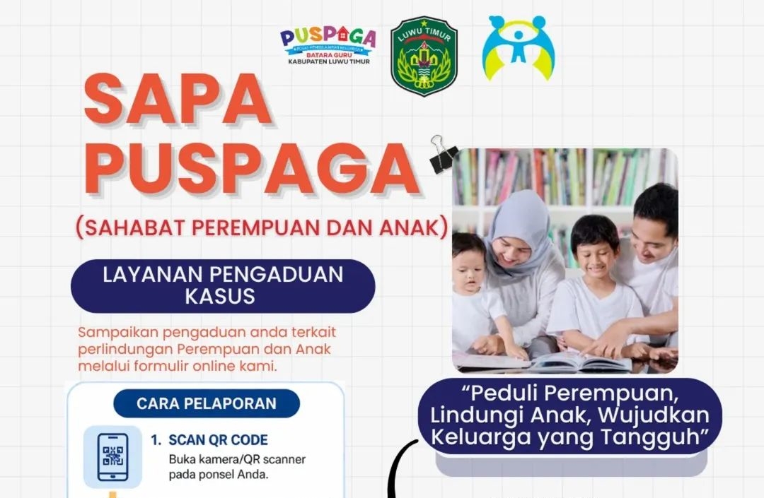 Dinsos Luwu Timur Perkuat Perlindungan Perempuan dan Anak, PUSPAGA Batara Guru Hadirkan Layanan Pengaduan Digital