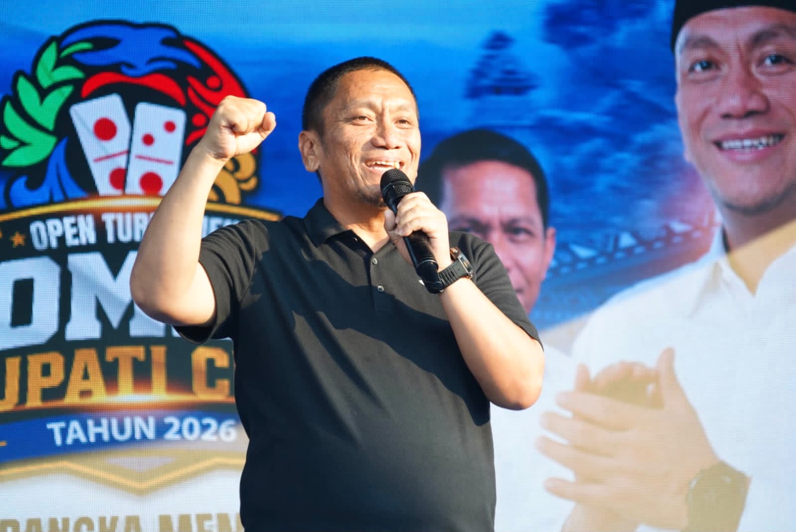 Ribuan Peserta Ikuti Turnamen Domino Bupati Cup I Lutim, Pecahkan Rekor Hadiah Terbanyak