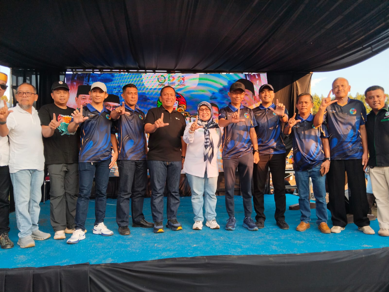 3.072 Atlet Domino dari 15 Provinsi Berkumpul di  Luwu Timur, Turnamen Domino Bupati Cup Resmi Digelar