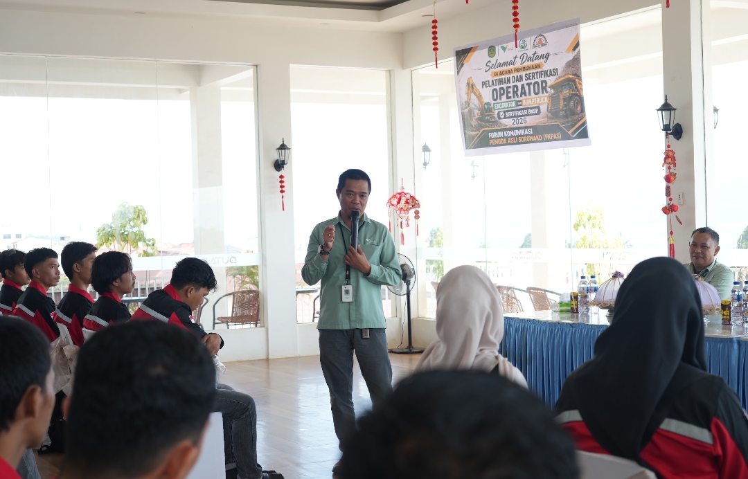 Dorong Tenaga Kerja Lokal yang Terampil dan Tersertifikasi, PT Vale Gelar Pelatihan Vokasi Operator Alat Berat
