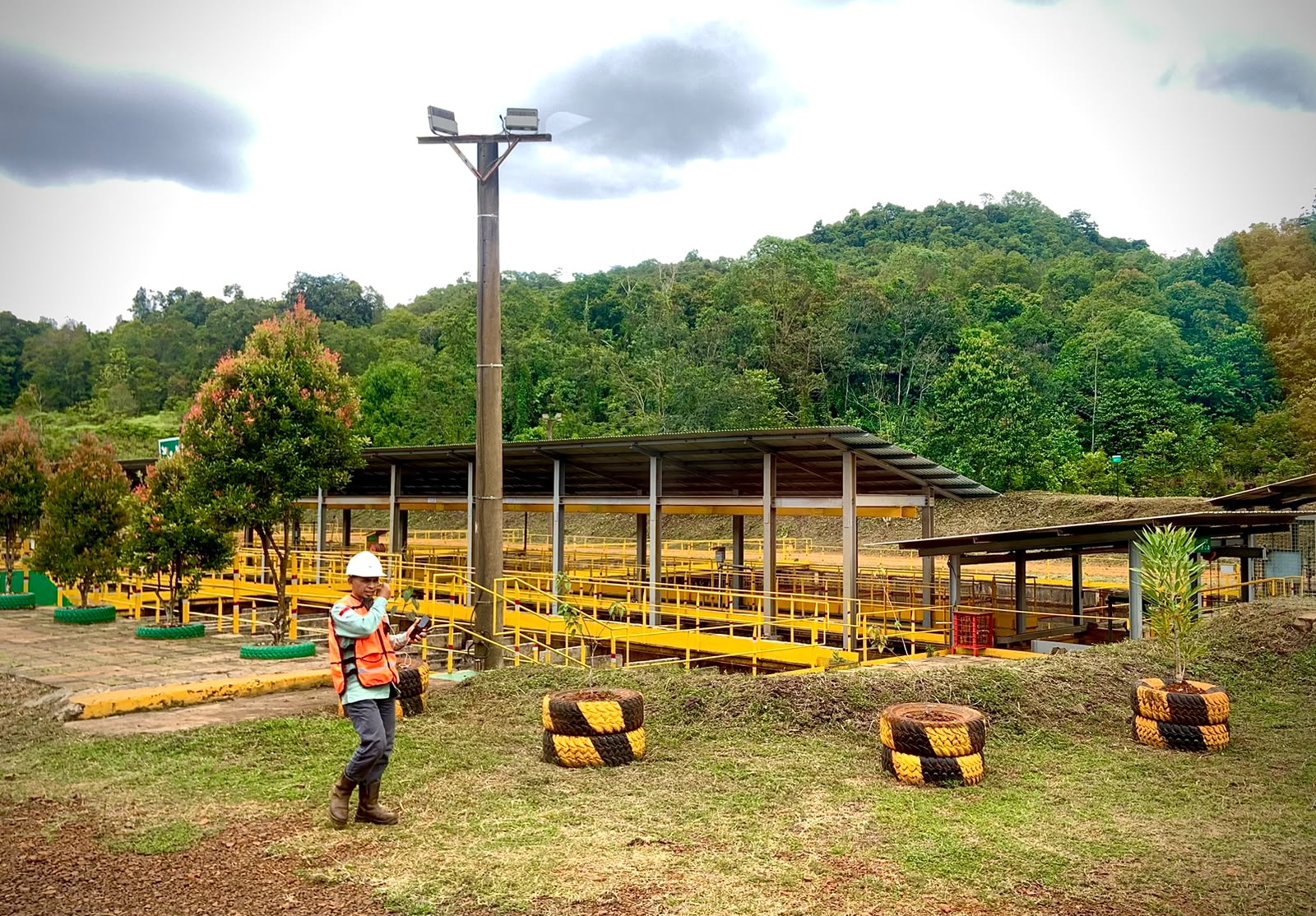 Lamella Gravity Settler (LGS). (Foto:sarambang)