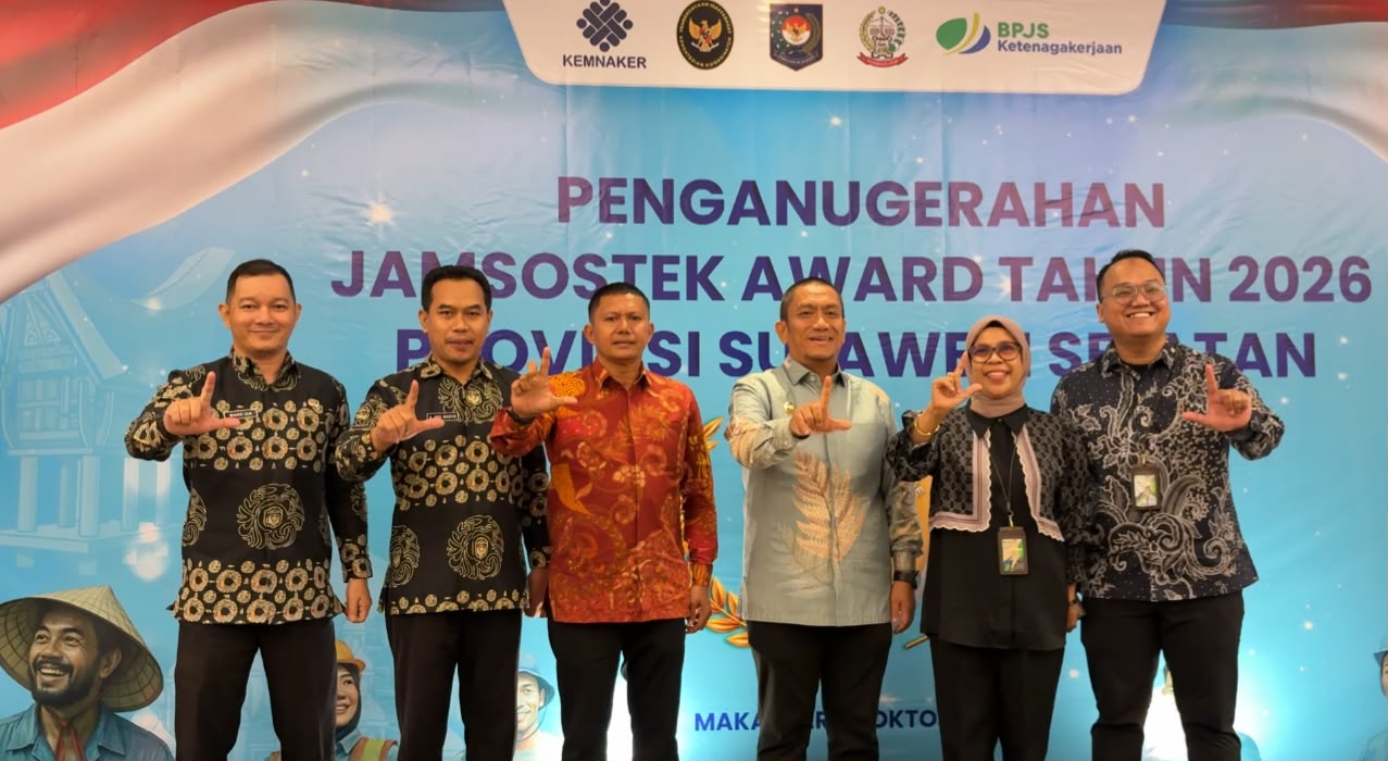 83 Ribu Pekerja Terlindungi, Luwu Timur Juara II Jamsostek Award 2026