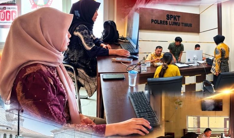 Polri Bersama Masyarakat, Polwan Polres Luwu Timur Gelar Pelayanan Jumat