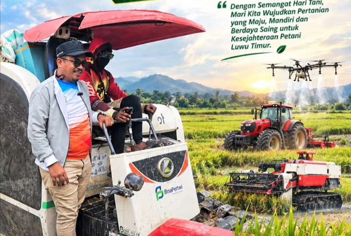 Hari Tani Nasional, Firman Uddin Ajak Perkuat Perhatian terhadap Petani Luwu Timur